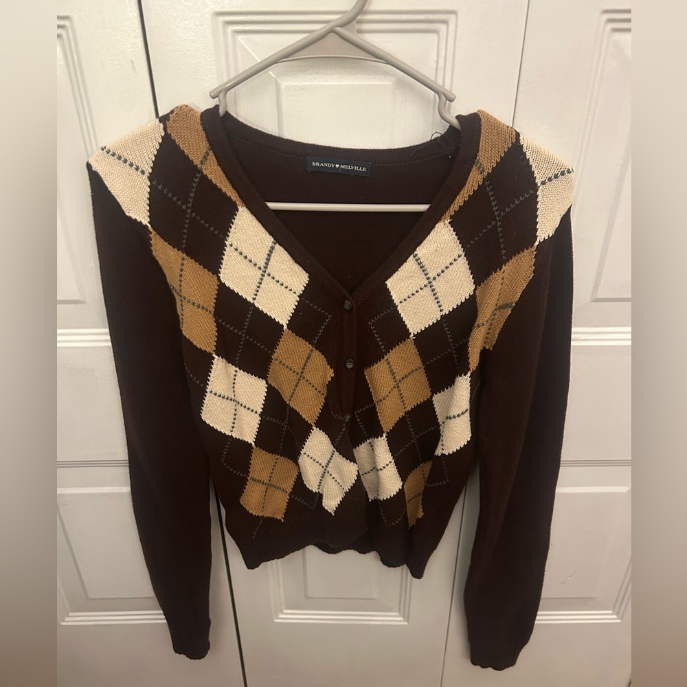 Brown brandy Melville sweater